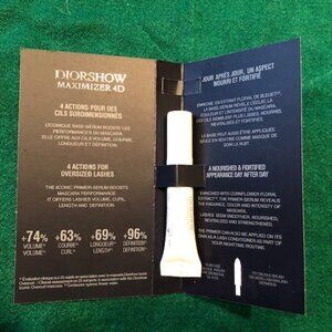 DIOR Diorshow Maximizer 4D Base Serum Mascara White New on Card